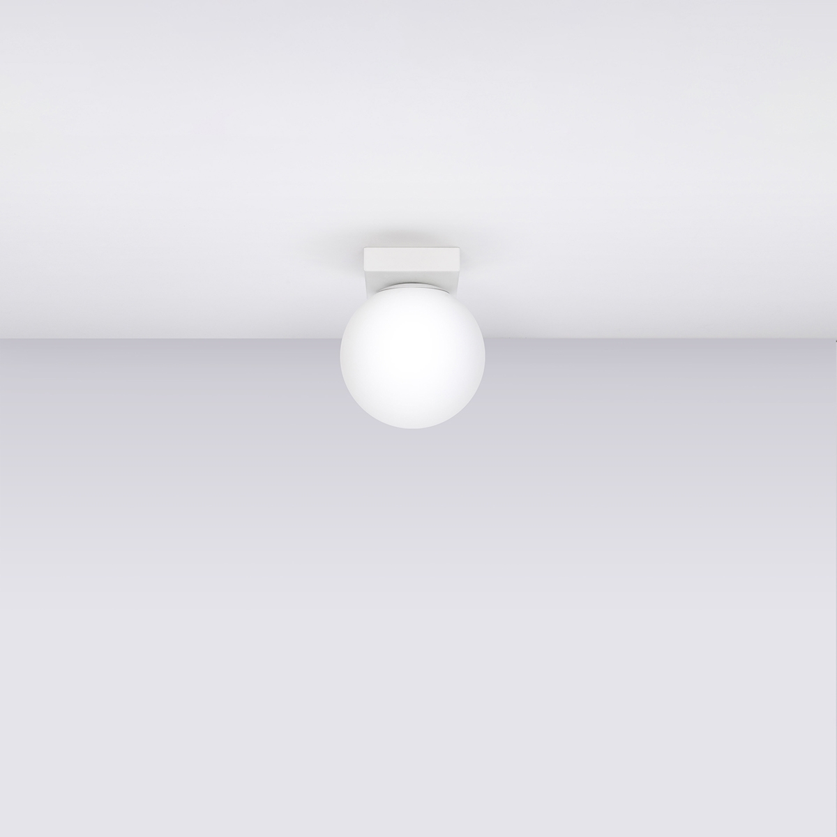 Plafon ZYNFI 1 biały LED 4000K - 12x12x14.5cm Sollux