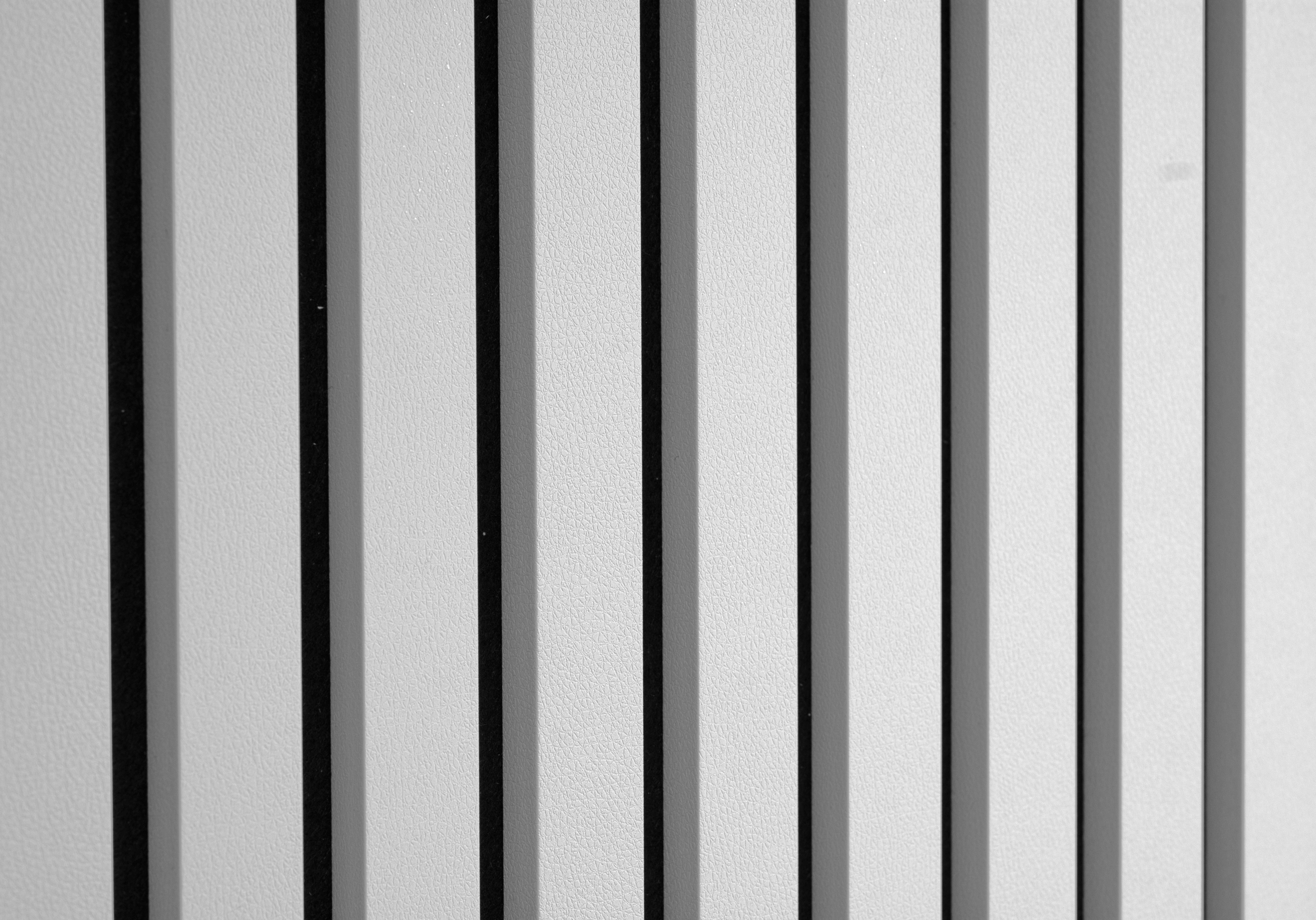 Lot de 2 - 240 x 60 cm - Panneau Tasseaux - Gris Cuir - Feutrine Noir - Qualité Premium - ep 21mm - 2