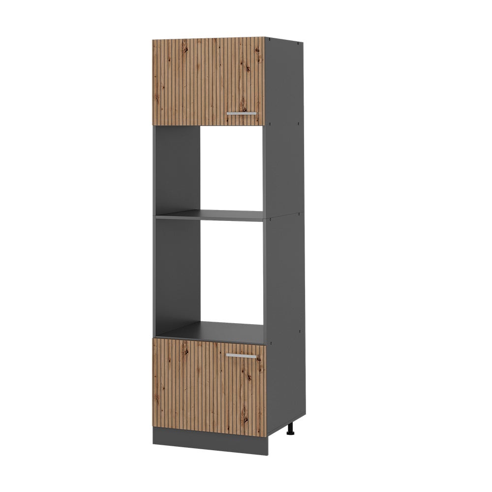 Vicco Szafka do mikrofalówki R-Line, Dąb rzemieślniczy, 60 cm