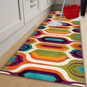 Fino A 56% Su Tappeto Passatoia Antiscivolo, Antimacchia Fantasie