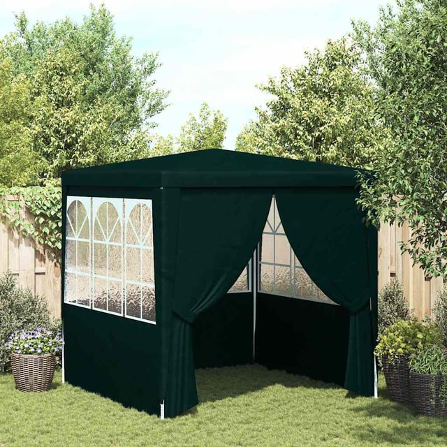 Maison Exclusive - Gazebo Professionale con Pareti 2x2 m Verde 90 g/m²