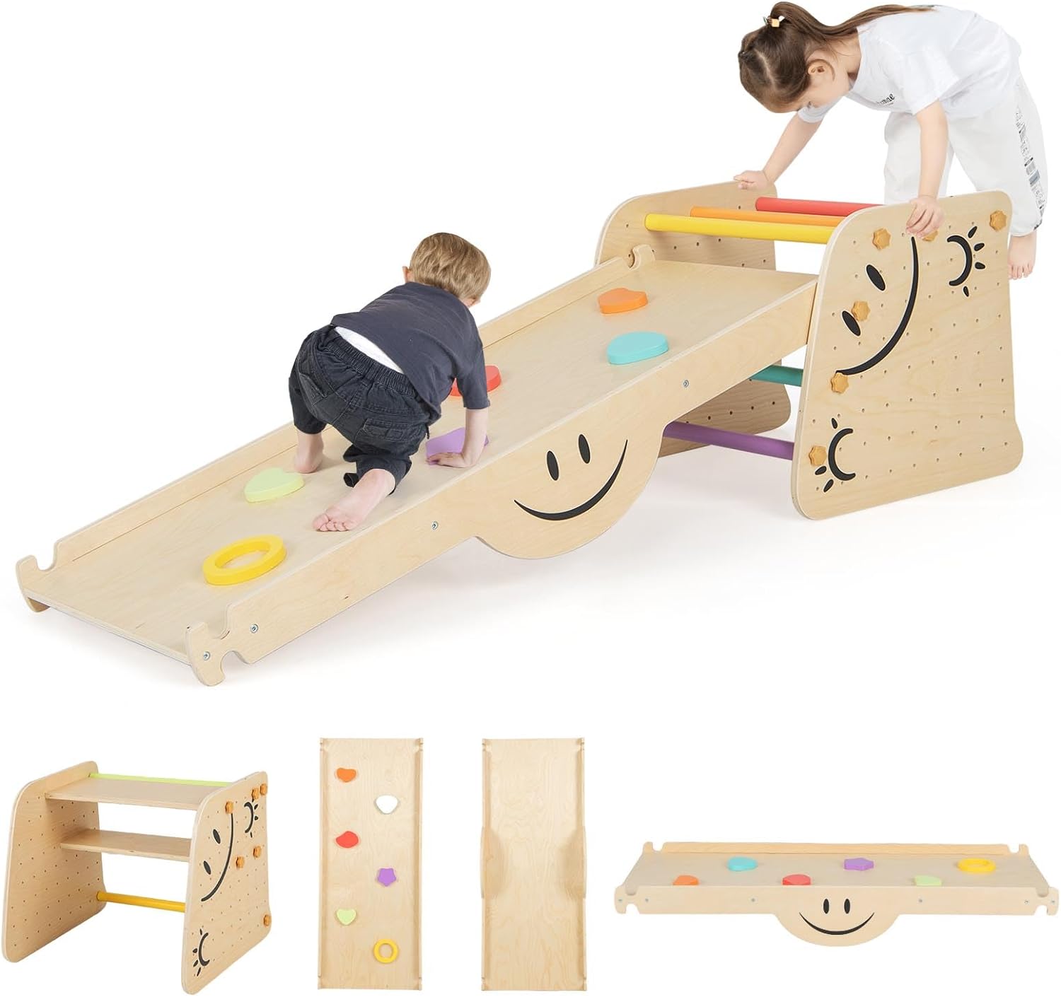 Lot De 5 Cales D'escalade XL ENFANT Pour Bloc - Sans Matériel, à Poser Sur Rocher, Fabrication USA Robuste