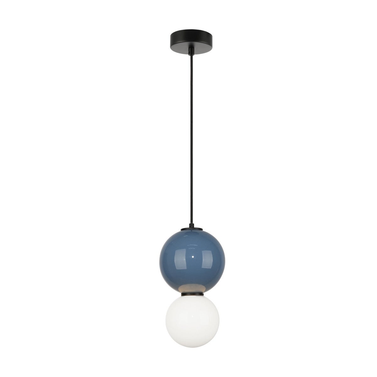 Lampa wisząca PIEVE LED 5W Ciepła biel 468lm niebieska wym: 153 x 15 x 15 cm Italux