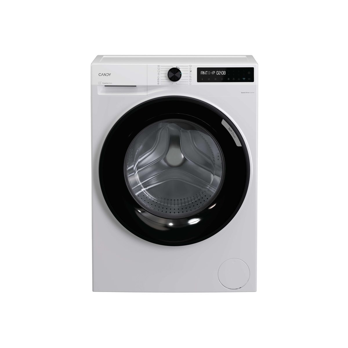 Candy Lavadora Br414bl9s, Carga Frontal Blanco/Negro , Leroy Merlin