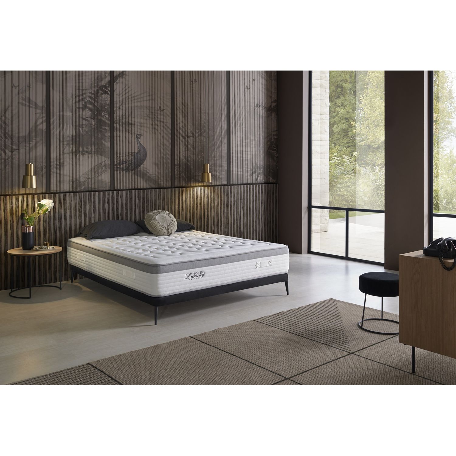 Matelas 135x180 Visco Hôtel 5 Etoiles Hauteur 29cm Matris Antibactérien - 2