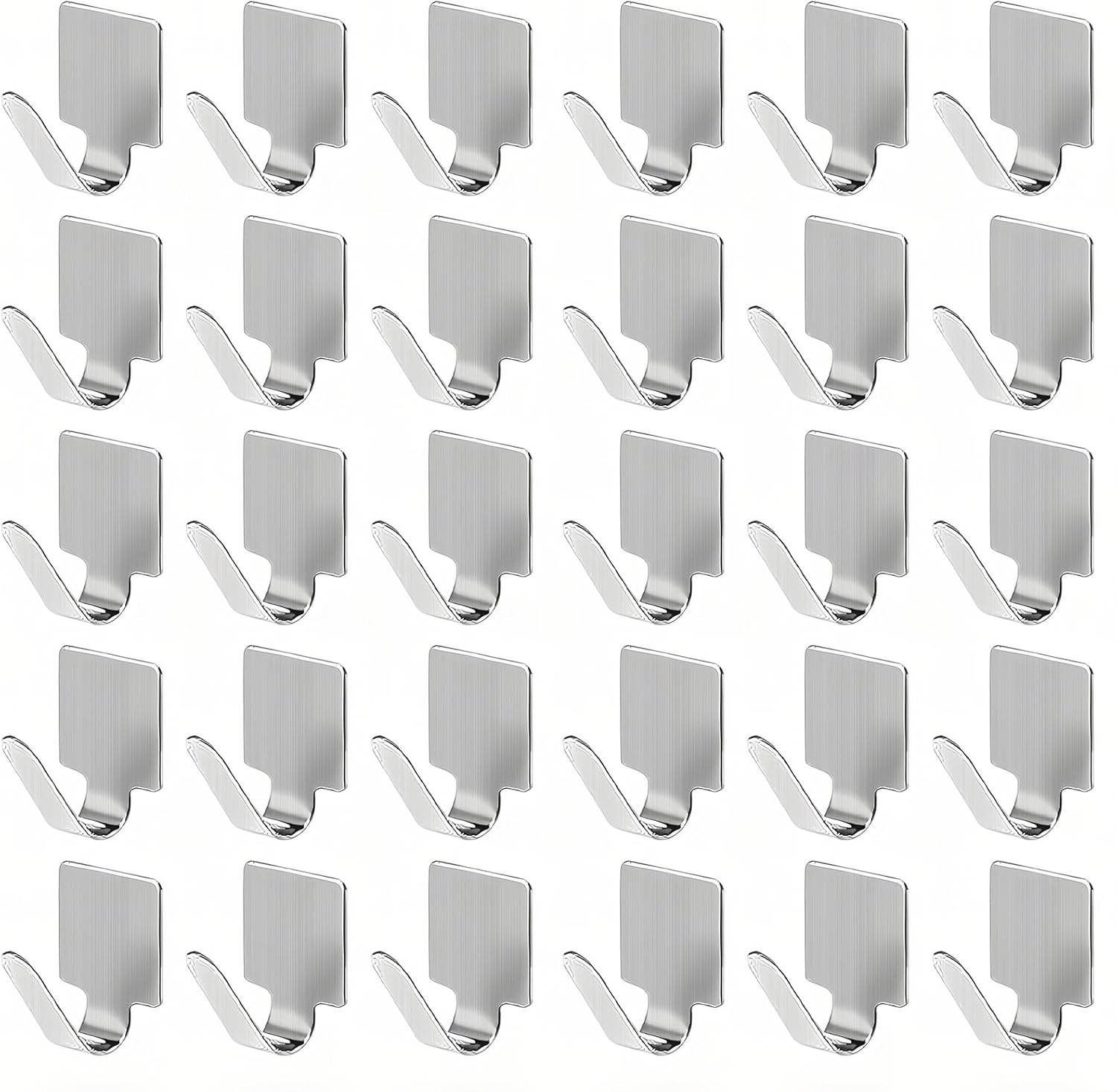 Acheter Crochets muraux transparents auto-adhésifs forts, 5/10 pièces, crochets de rangement pour cuisine et salle de bains, cintres à ventouse, support de crochet à charge lourde