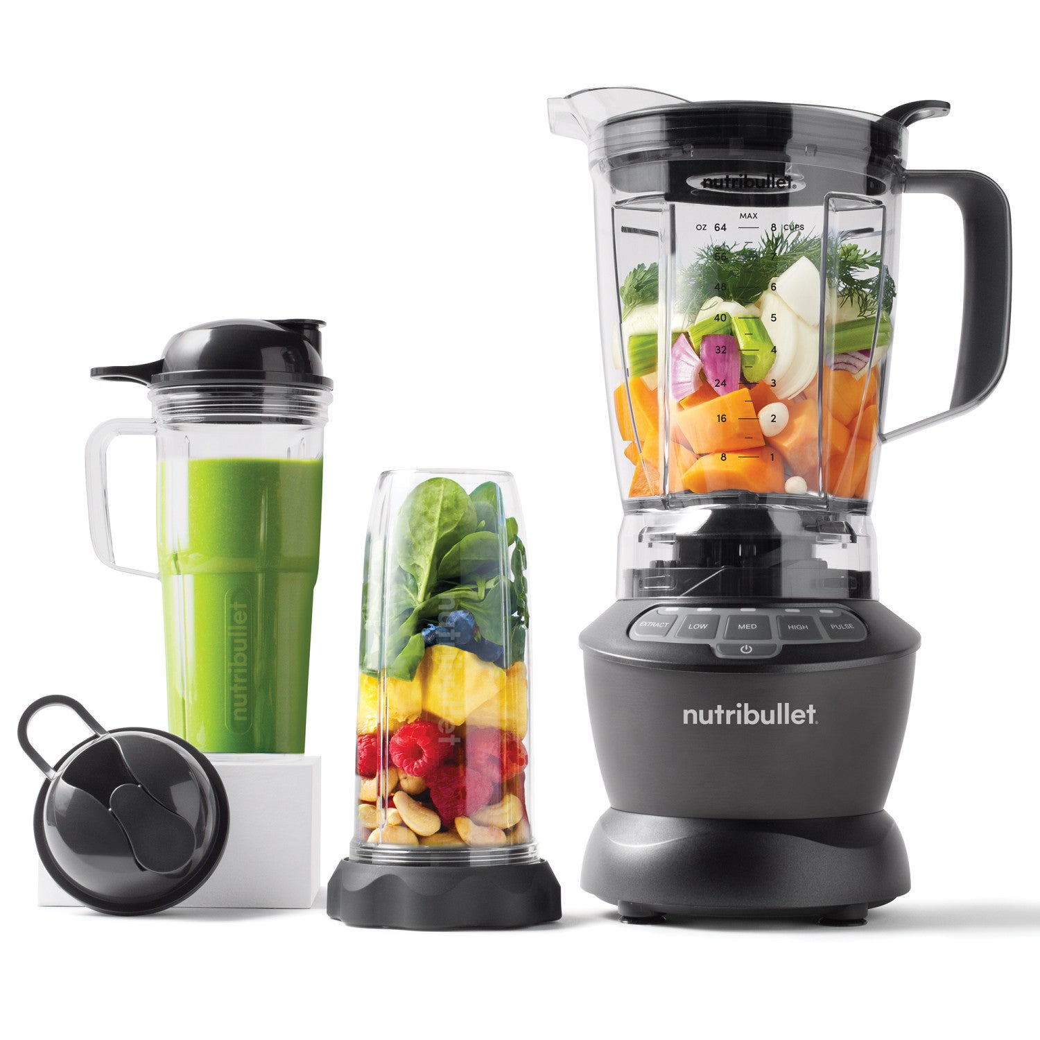 Bol mixeur Nutribullet 1200 W 1,8 L - 2