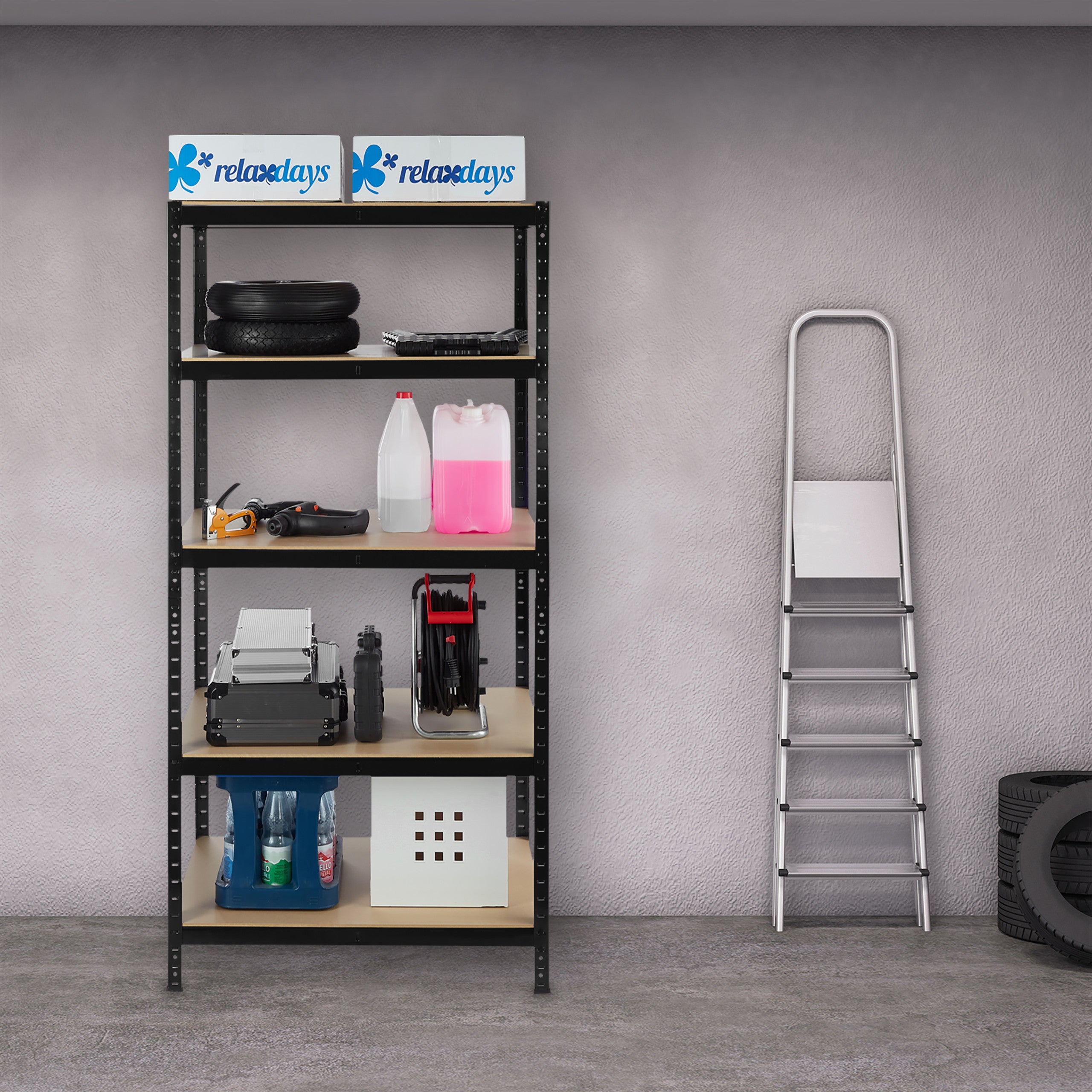 Rack File Organizer - Organizer Da Scrivania In Metallo - 3