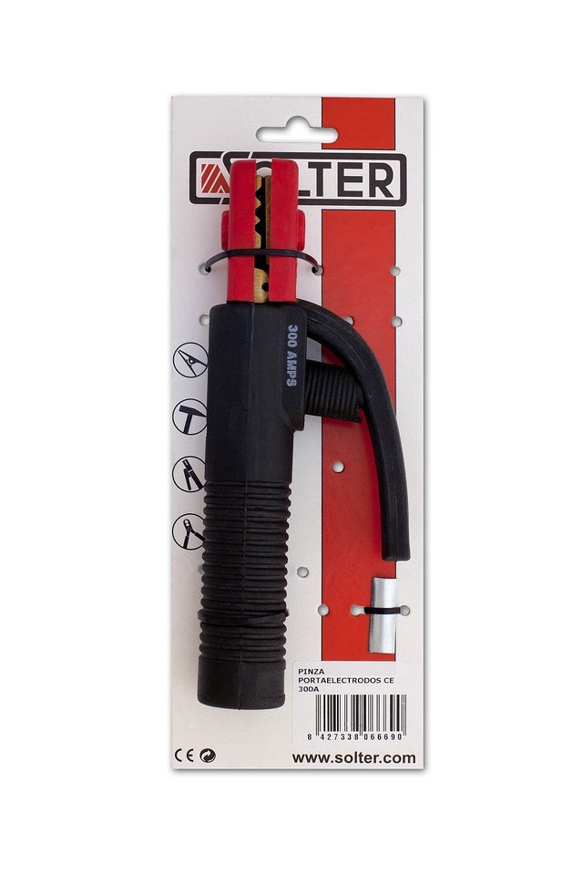 PINZA PORTA-ELECTRODOS SOLDAD.300A RATIO-