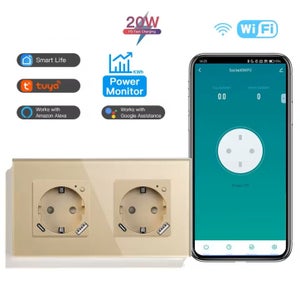Anvek Interruttori WiFi Alexa, 3 vie Interruttore Intelligente smart