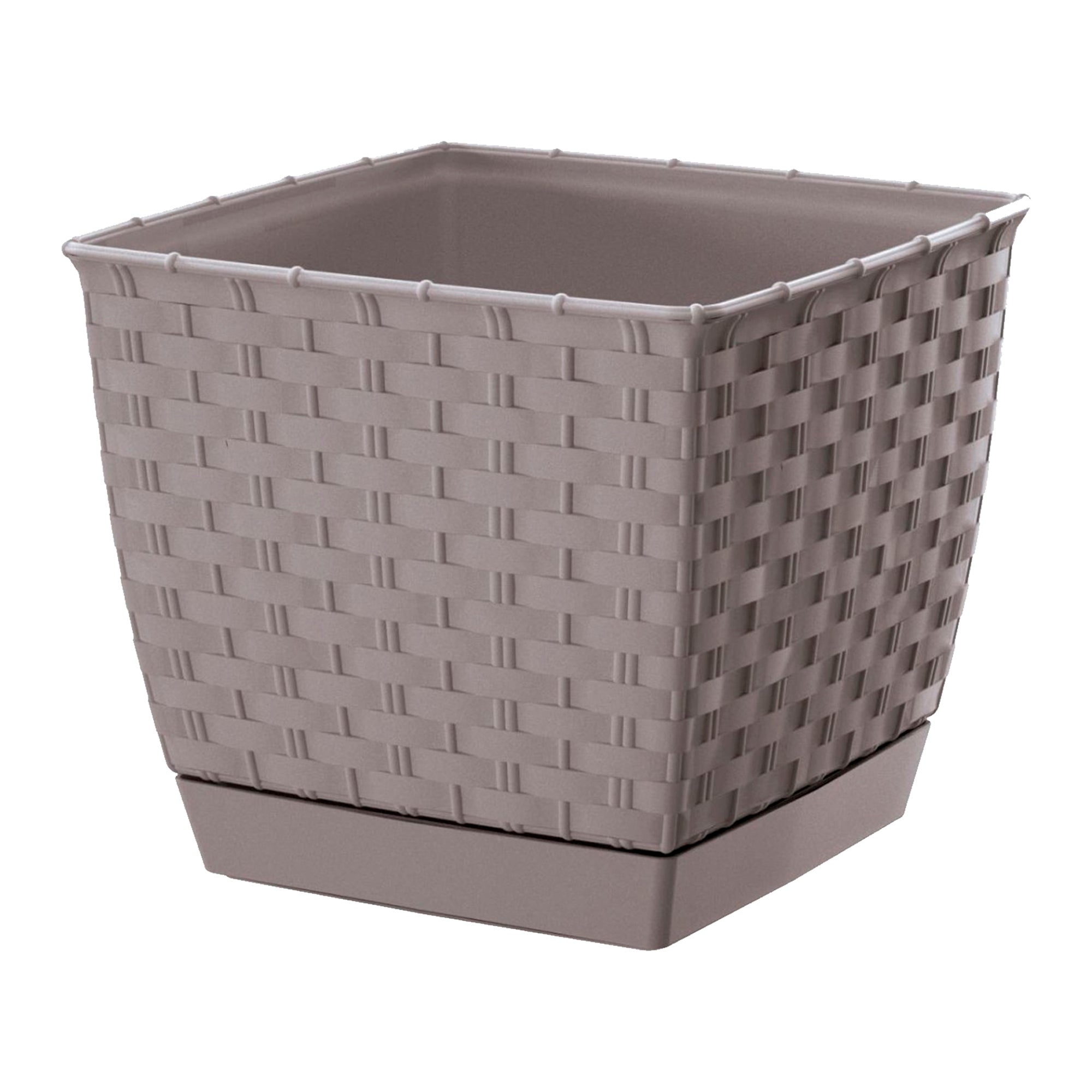 Prosperplast Jardinera Balkonkasten Ratolla – 9,9 Liter, 587x173x150 Mm, Farbe Dark Ocker