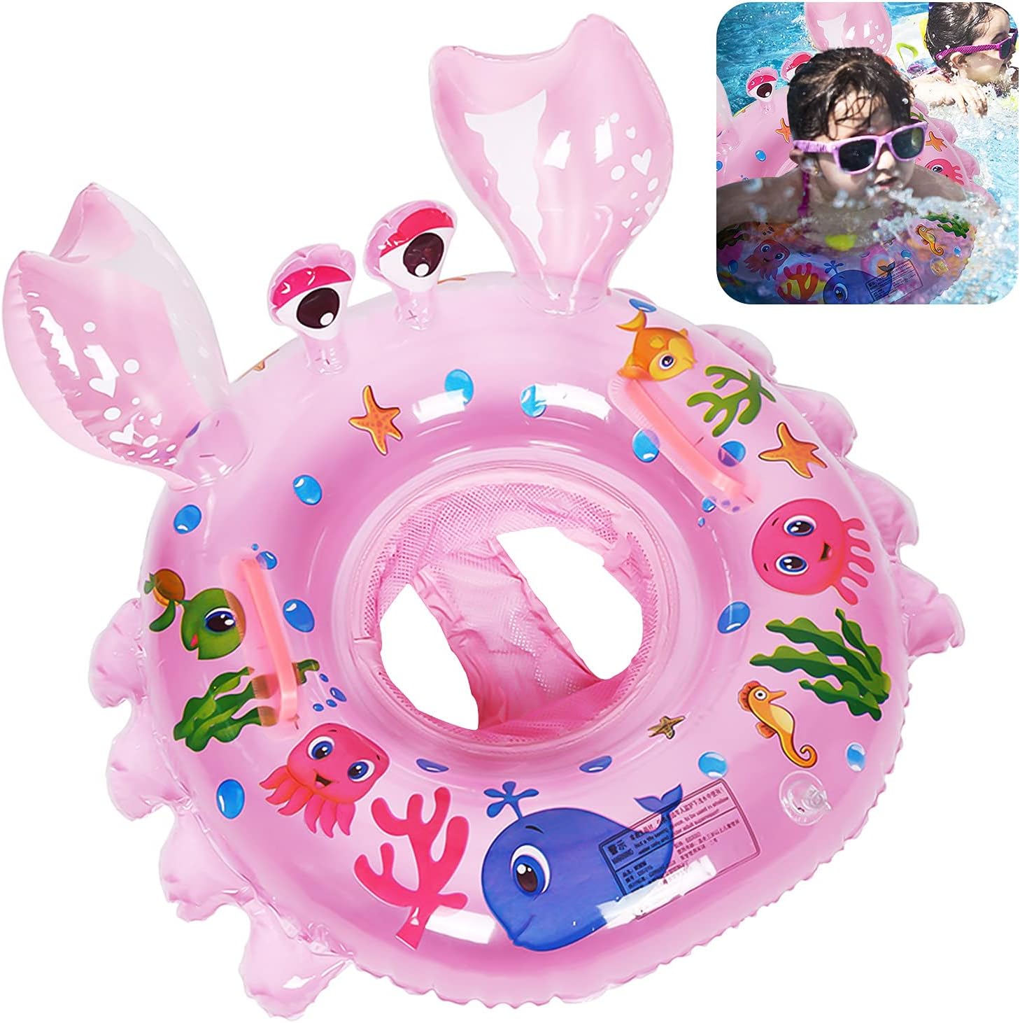 Anneau de tation pour Bébé Bouée Siège De Piscine Bouée Gonflable