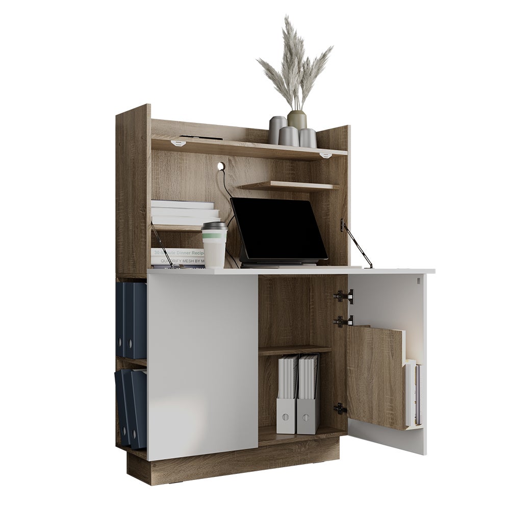 Vicco Secrétaire bureau Alena, Sonoma, 85x27cm - 5