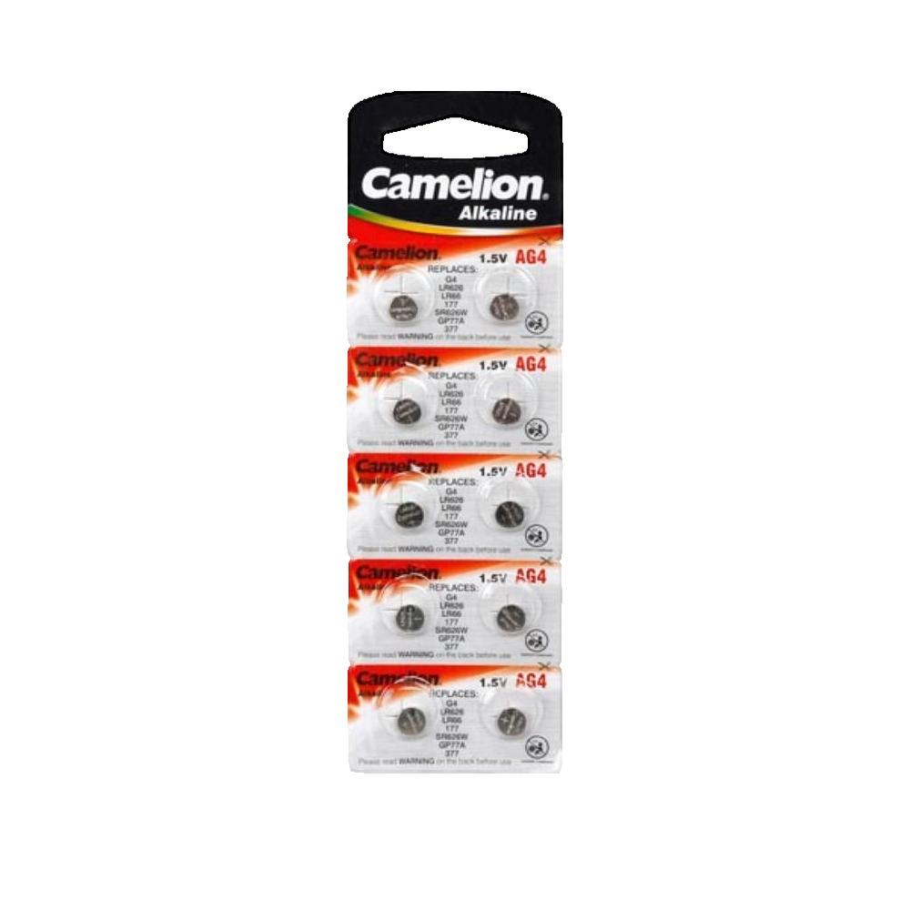 PILE BOUTON POUR MONTRE 1.5V-18mAh LR626/AG4 (10 pcs/bl) - 2