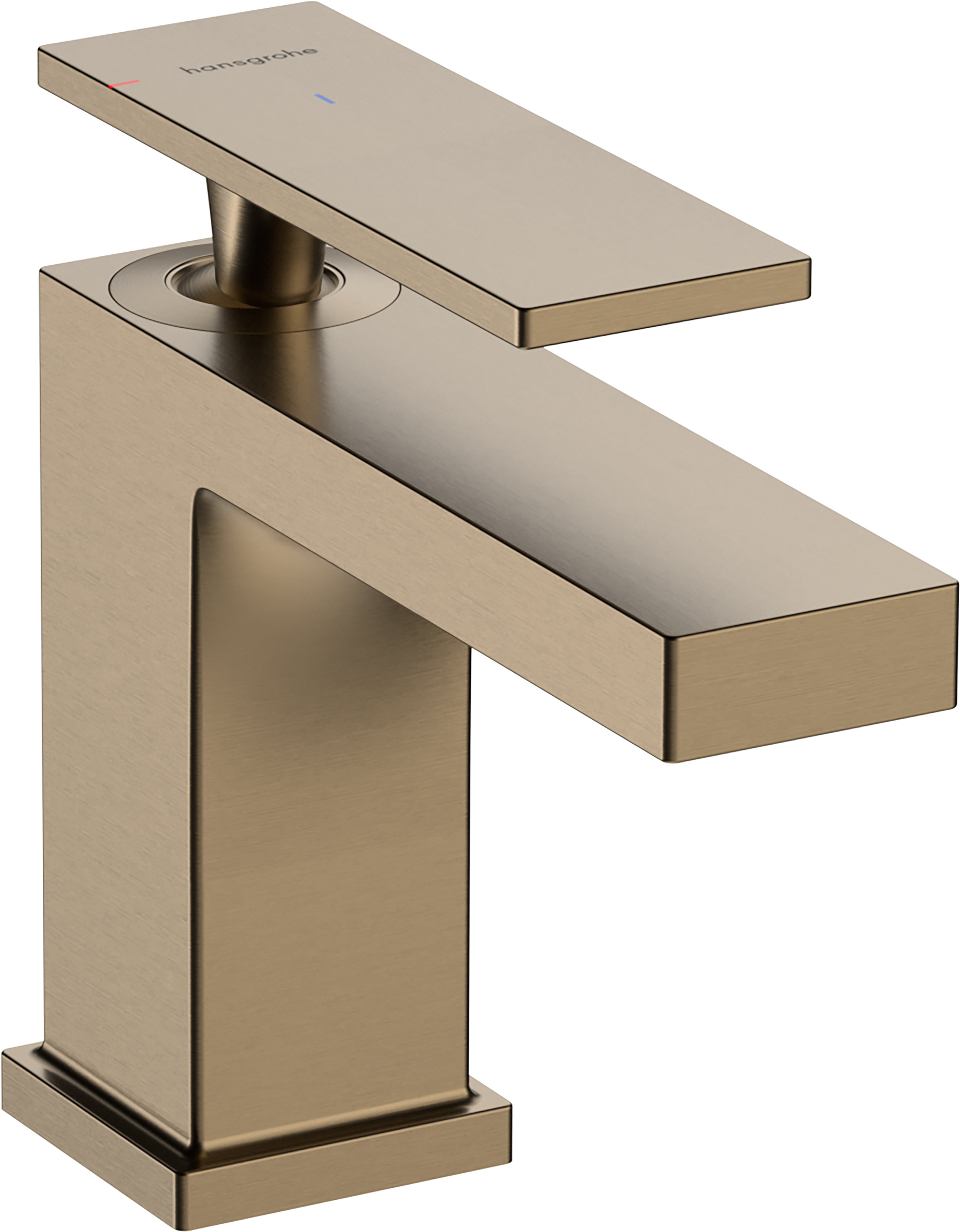 Hansgrohe Tecturis S - Mitigeur Lavabo Avec Tirette Et Vidage, Bronze Brossé, EcoSmart+
