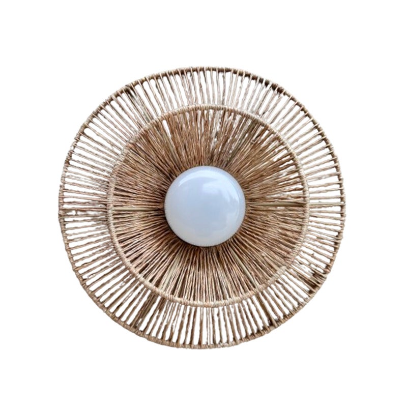 Kinkiet bezprzewodowy DALIA BAMBOO D30CM