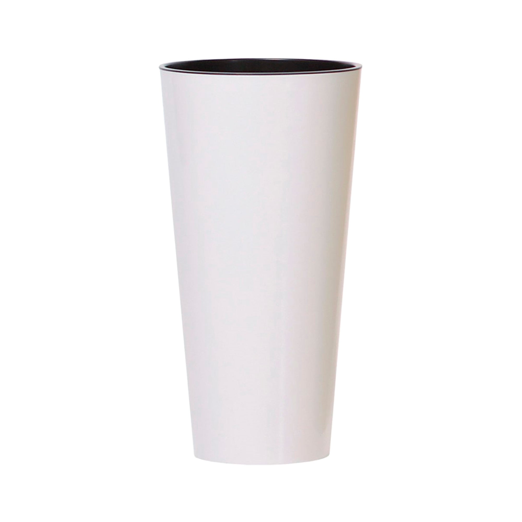 Doniczka TUBUS SLIM SHINE - biały DTUS150S-S449 Prosperplast