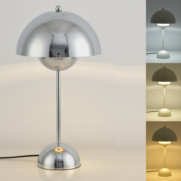 Art déco lampe de chevet en faïence peinte à la main vers 1940