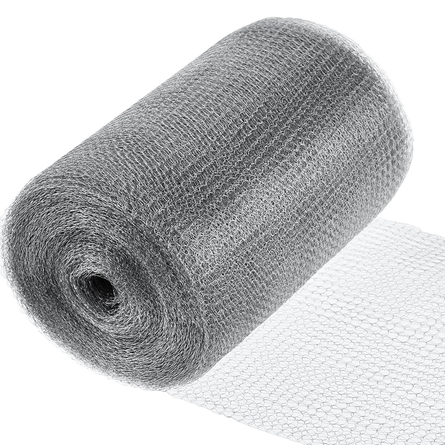 Siatka ze stali nierdzewnej 304, 127 mm x 3 m, nierdzewna, do zwalczania gryzoni, dwuwarstwowa siatka metalowa, do zwalczania ptaków szkodników