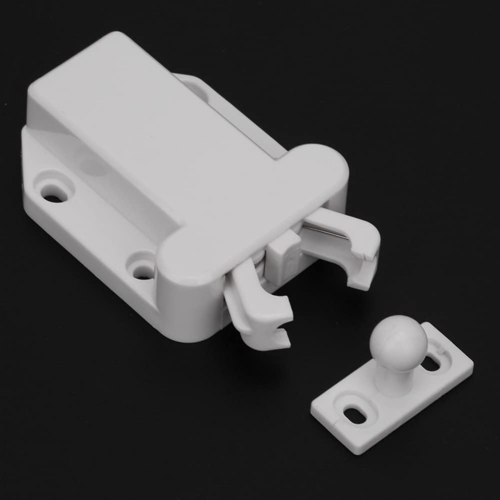 Zestaw 4 prostych magnesów do szafek, niewidoczny samozamykacz do drzwi meblowych, samozamykacz do drzwi szafek, samozamykacz do drzwi szafek, trwały