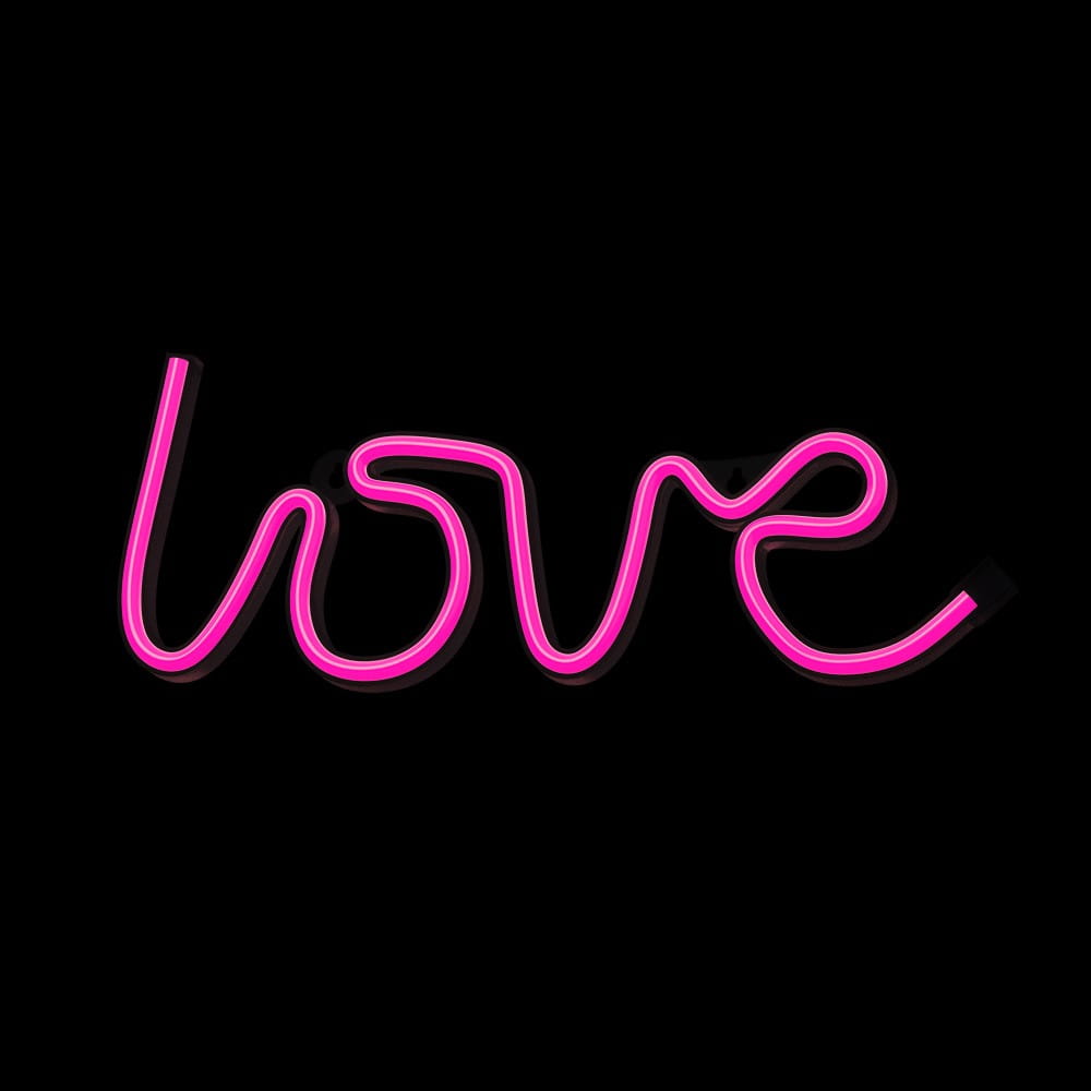Lampe non led love rose Forever - 7