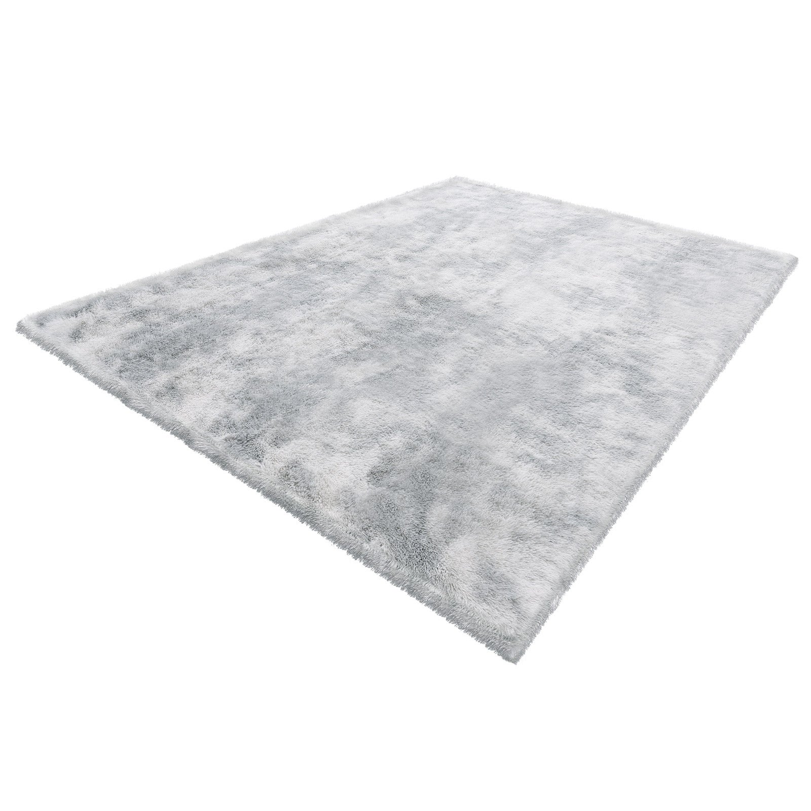 Tapete felpudo VEVOR 2,74 x 3,66 m, retangular para decoração de interiores, com forro macio em não-tecido para sala de estar, quarto, cinza claro - 9