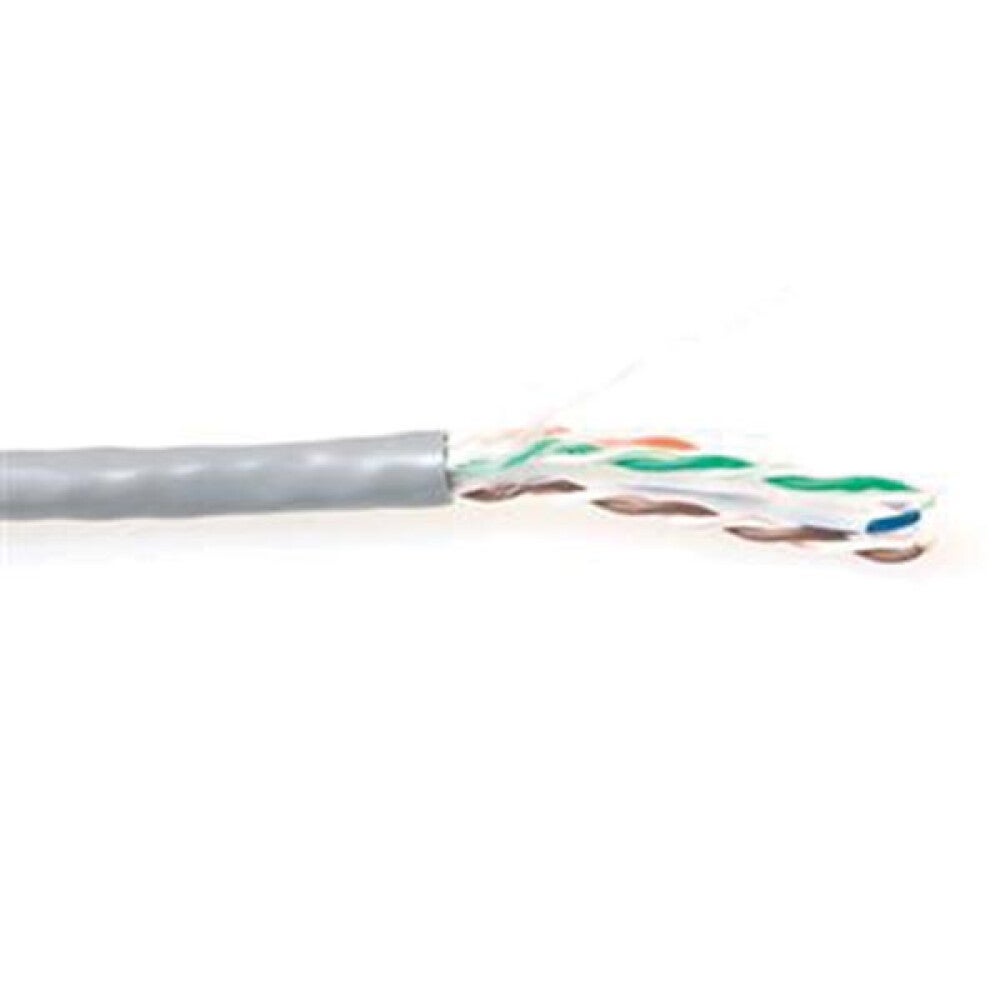 Câble solide CAT6 U/UTP PVC avec répartiteur de fils - bobine de 100 m ...