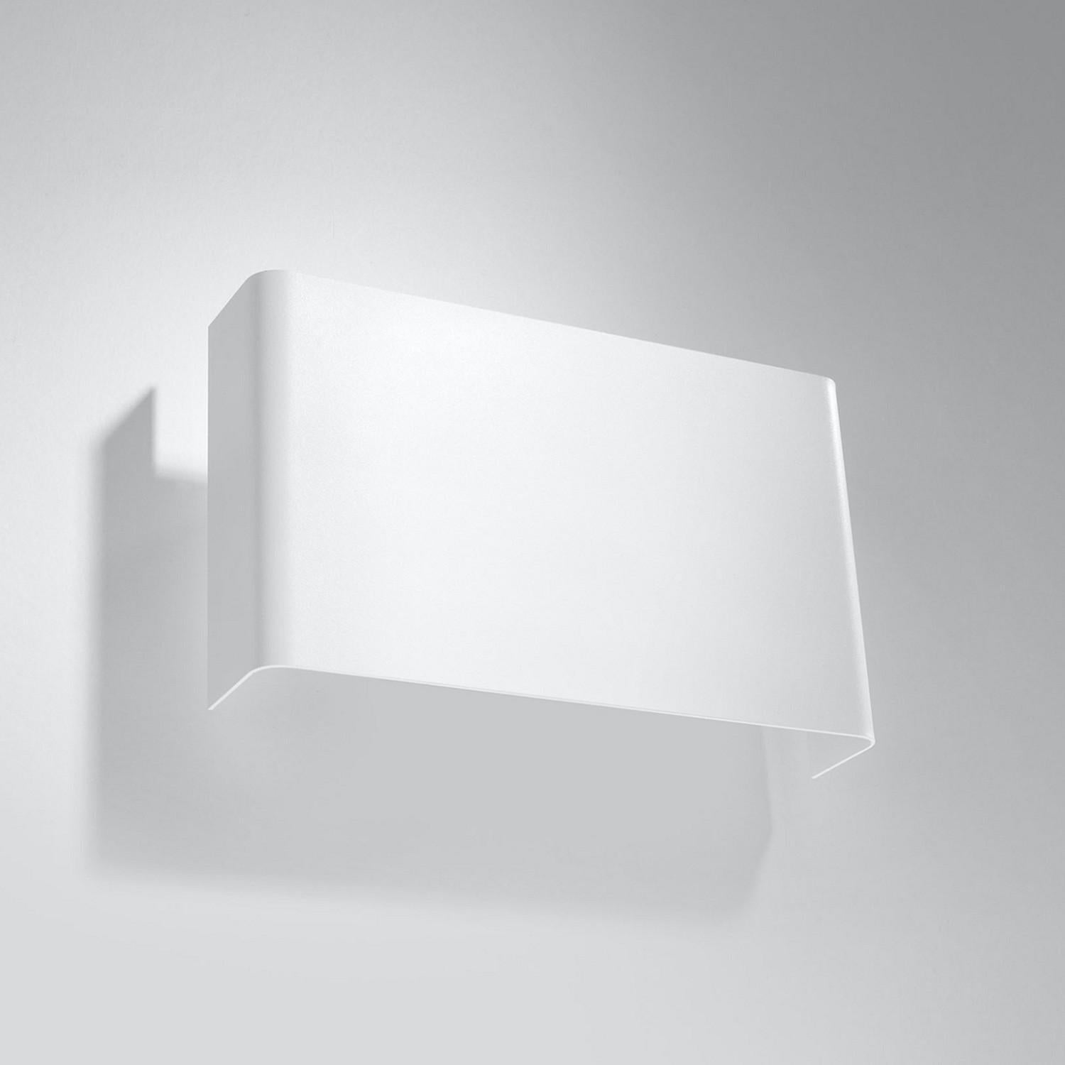 Kinkiet ścienny Copertura biały 2xG9x40W wym: 15 x 25 x 25 cm metal IP20 Sollux Lighting