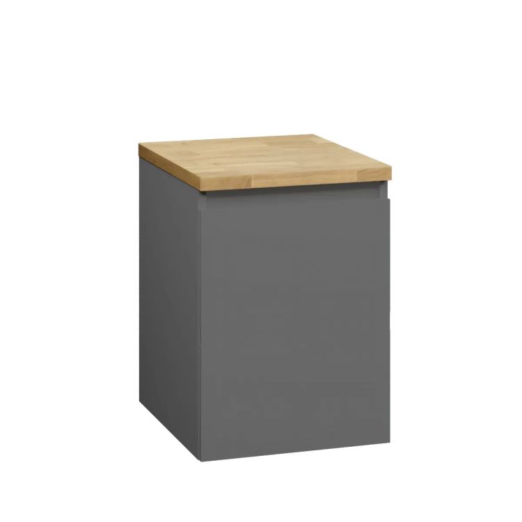 Szafka łazienkowa ARCO 40 cm grafit niska