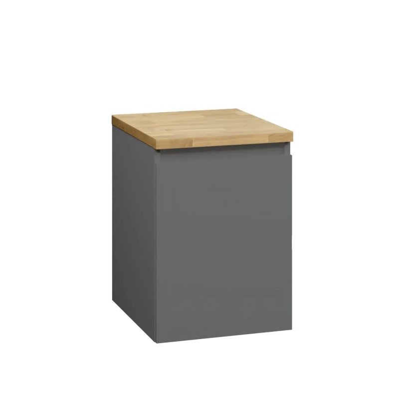 Szafka łazienkowa ARCO 40 cm grafit niska