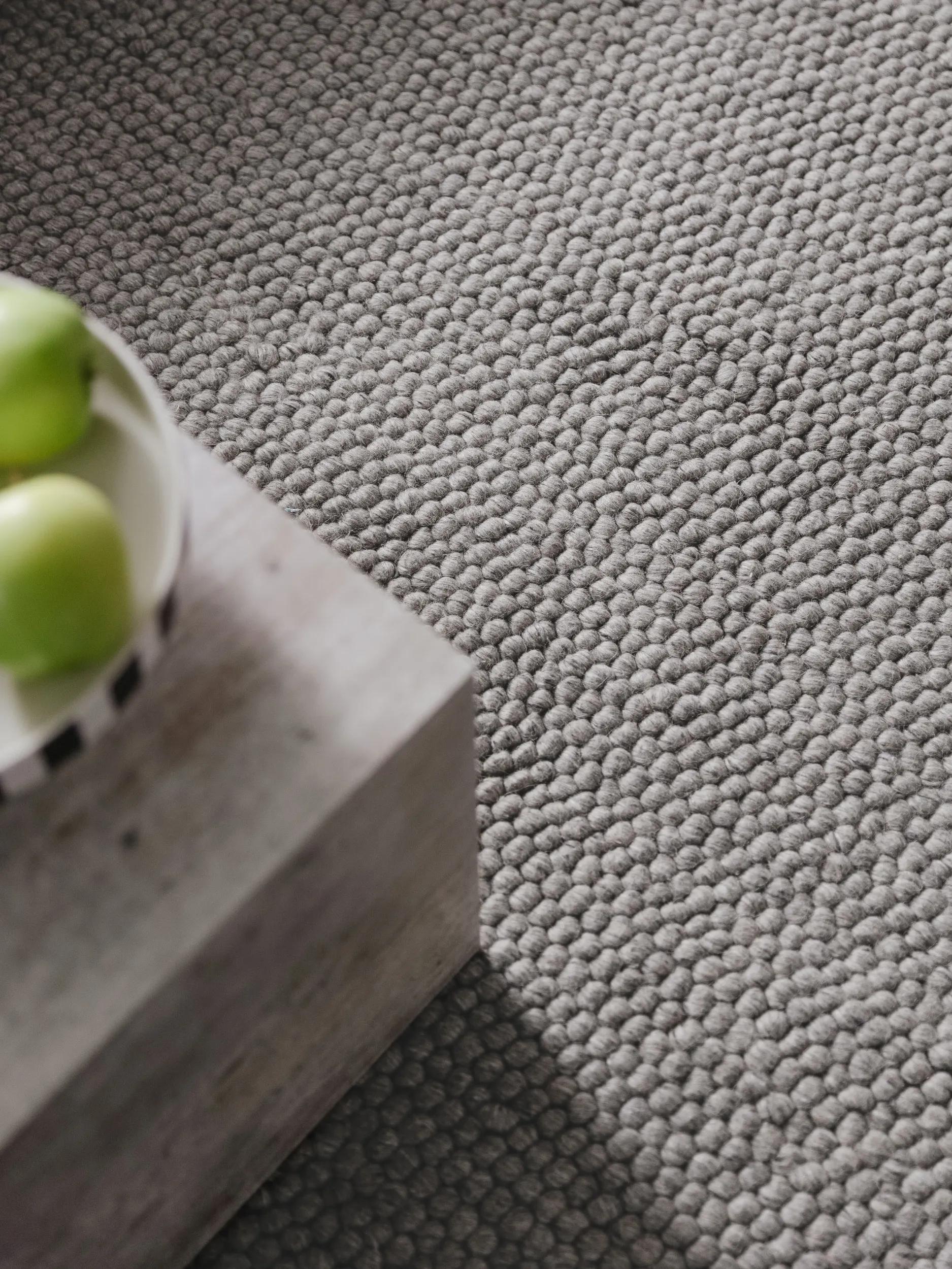 BENUTA - Tapis de laine Beads gris 200x300 cm - 3
