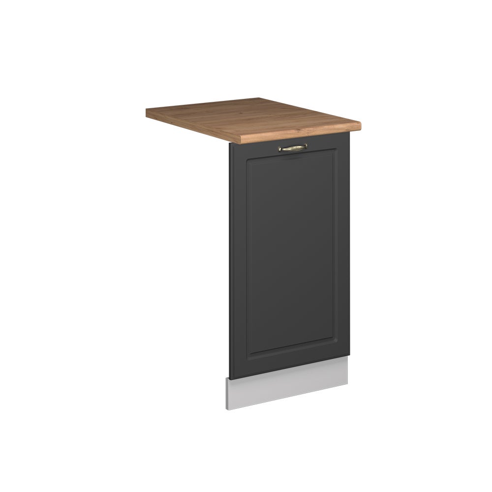 Vicco Panel przedni zmywarki Fame-Line, Antracytowo-złoty, 45 cm , BP Dąb