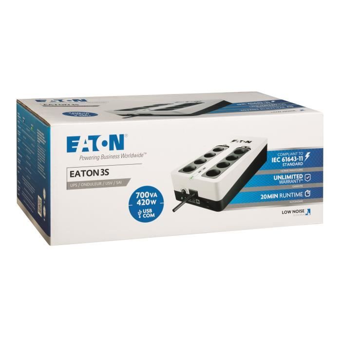 Onduleur 3s700f 700va/420watts EATON - 3