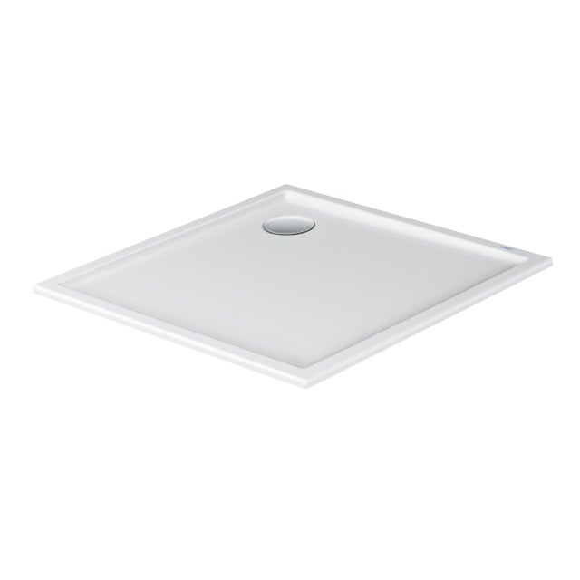 Duravit Starck Slimline Receveurs de douche carrés, 900x900mm, blanc, 720115000000000, 720115000000000
