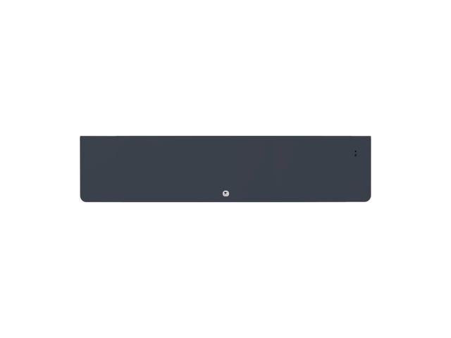 Radiateur chaleur douce connecté Equateur 5 Plinthe 1500W Ardoise - THERMOR - 428400