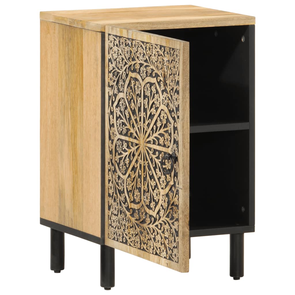 vidaXL Armoire de salle de bain 38x33x58 cm bois massif de manguier - 2