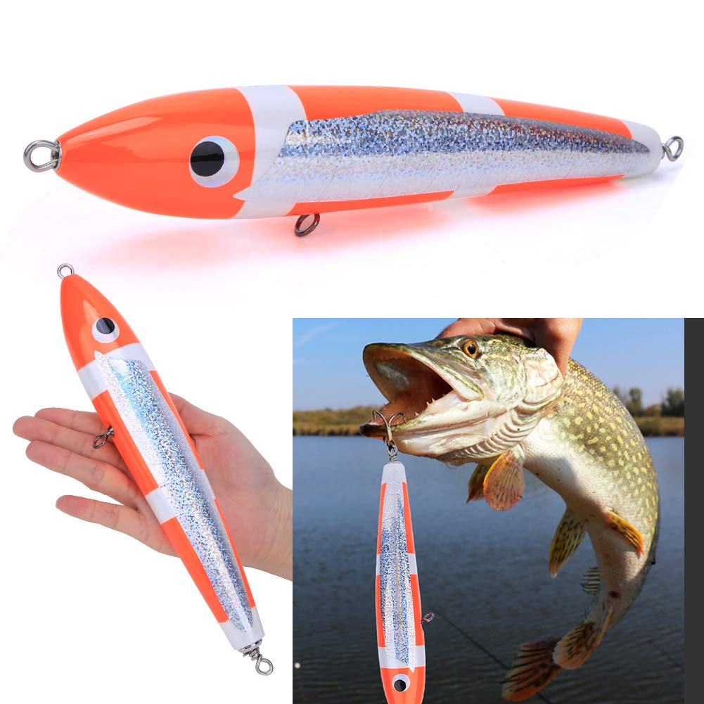 Leurre vintage Heddon 4 plastique Cobra 9910 Y jaune/noir