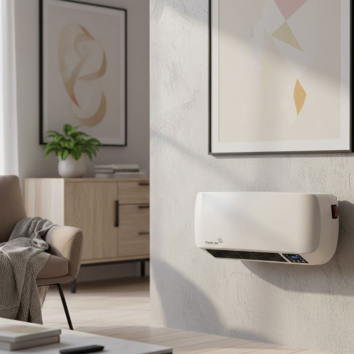 Chauffage Electrique Céramique Mural 2000W avec Télécommande & Thermostat réglable PLEIN AIR - 6