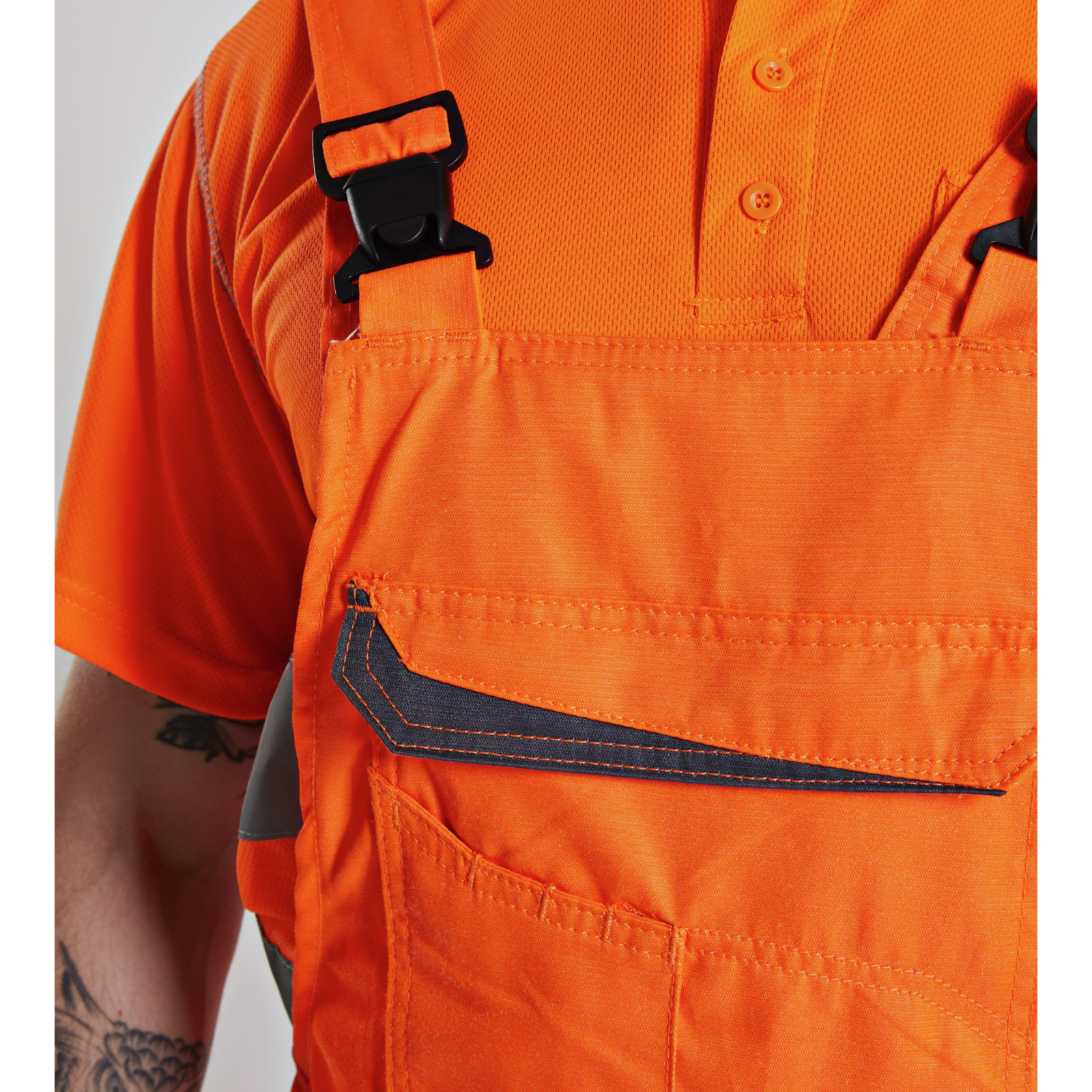 Salopette de travail HV FLUO Orange - 6