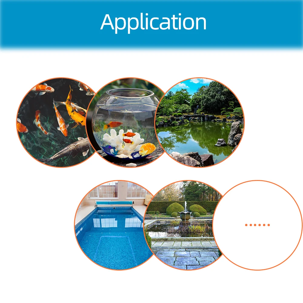 Fontaine décorative solaire, pompe à eau flottante, moteur sans balais, fontaine solaire pour jardin et piscine - 5