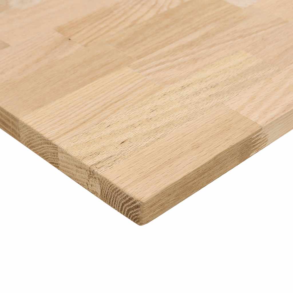 Dessus de bureau non traité, rectangulaire, en bois massif de chêne - 8