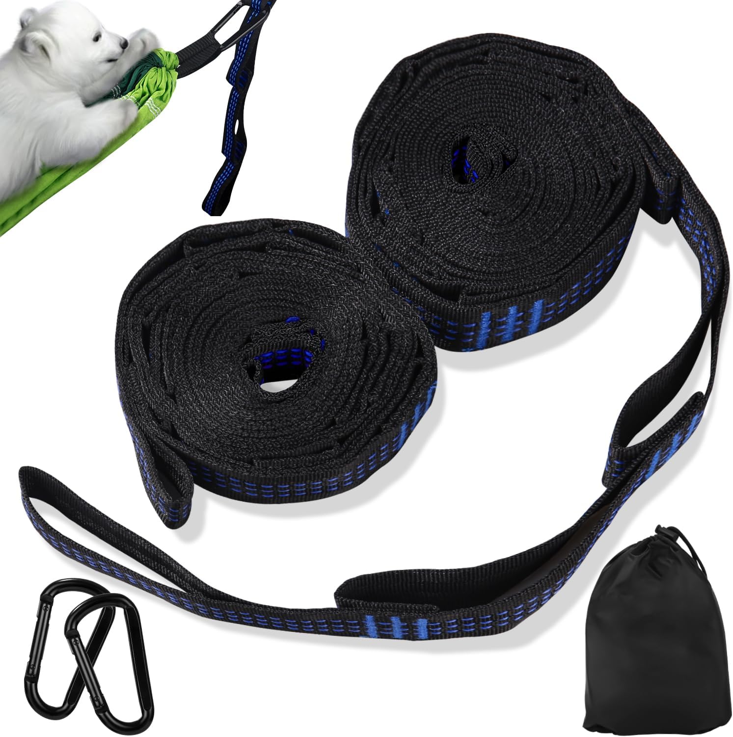 Lot De 2 Sangles De Jambe Extensibles Pour Couverture Cheval - Boucles Métal Réglables Noires 150cm