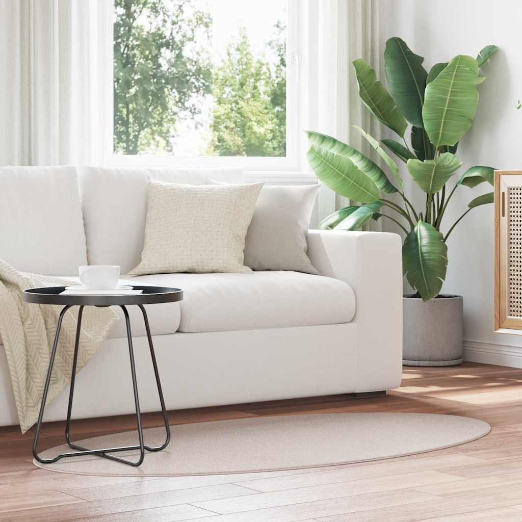 Dywany pokojowe HUARTE piaskowy 80 x 150 cm 100% poliester vidaXL