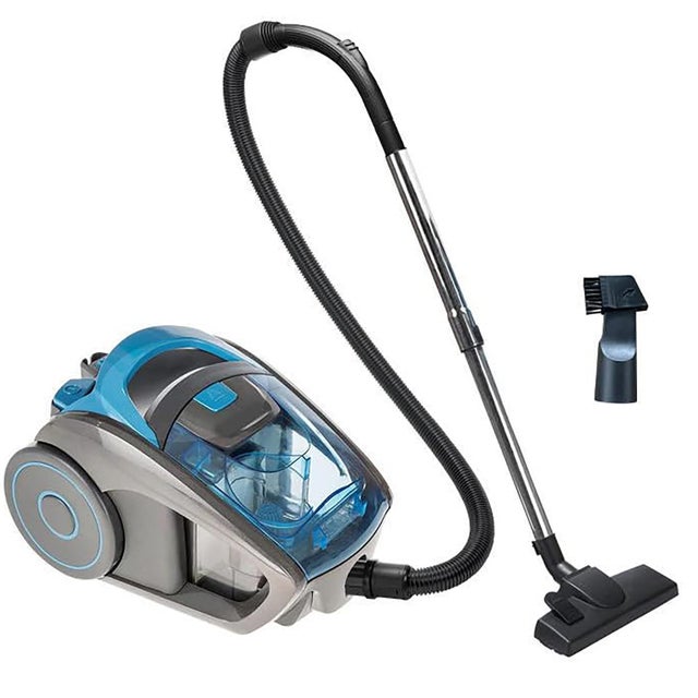 Aspirador doméstico, 2800 W, sucção ciclónica e limpador de carpetes de 1,5 L com filtro HEPA, leve e silencioso, para pó e pavimentos sujos.
