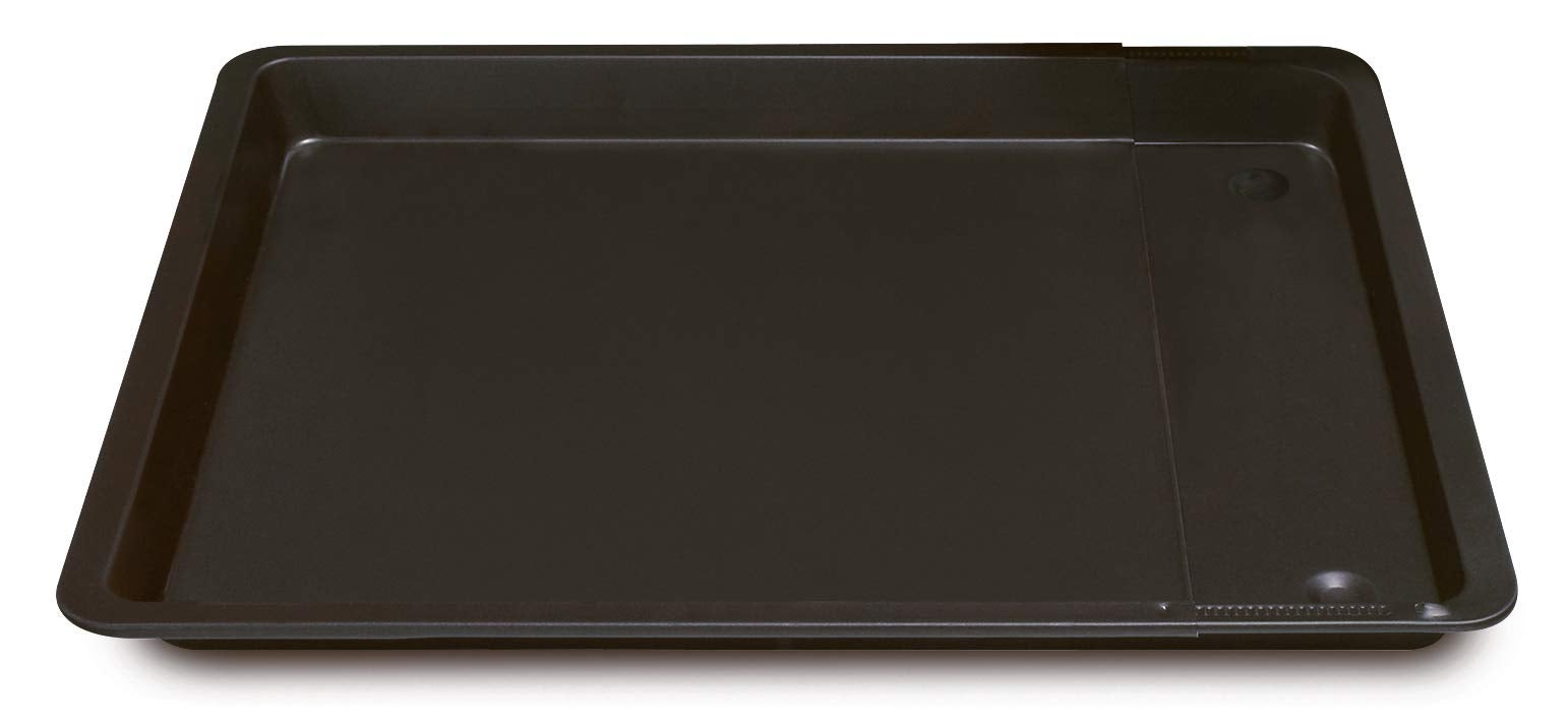 Teglia Rettangolare Guardini Happy Hour 37x26 Cm - Alluminio Con Rivestimento Antiaderente Monostrato, Grigio - 2