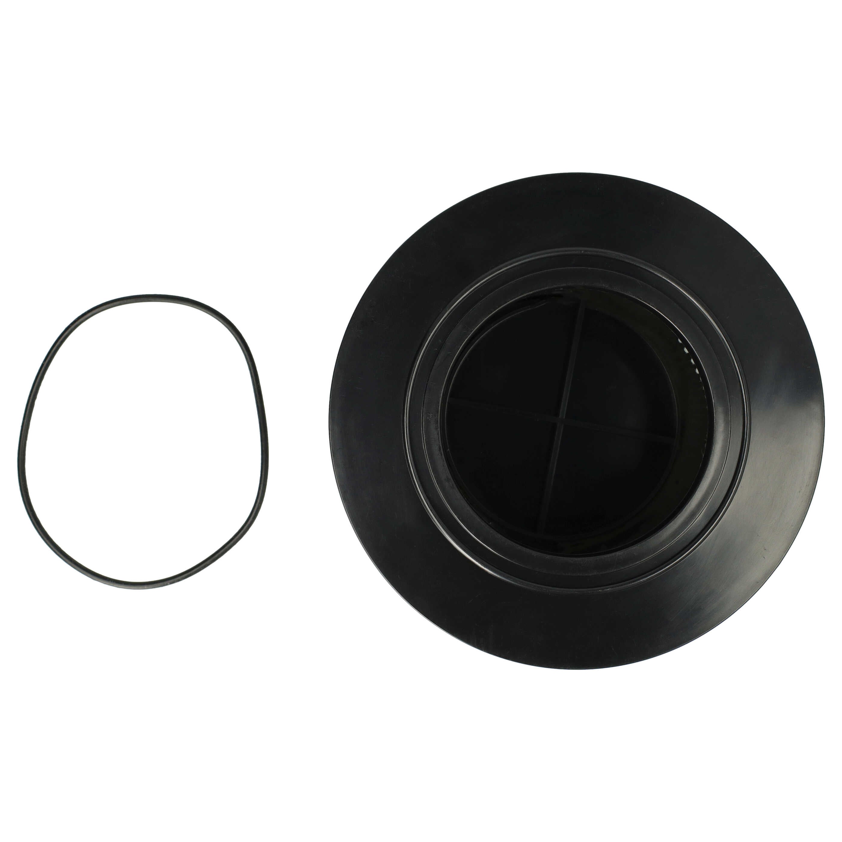 vhbw Filtre d'aspirateur compatible avec Nilfisk Attix 33-2H PC, 33-2L IC, 33-01 IC, 33-2L IC Mobile aspirateur - Filtre HEPA contre les allergies - 2