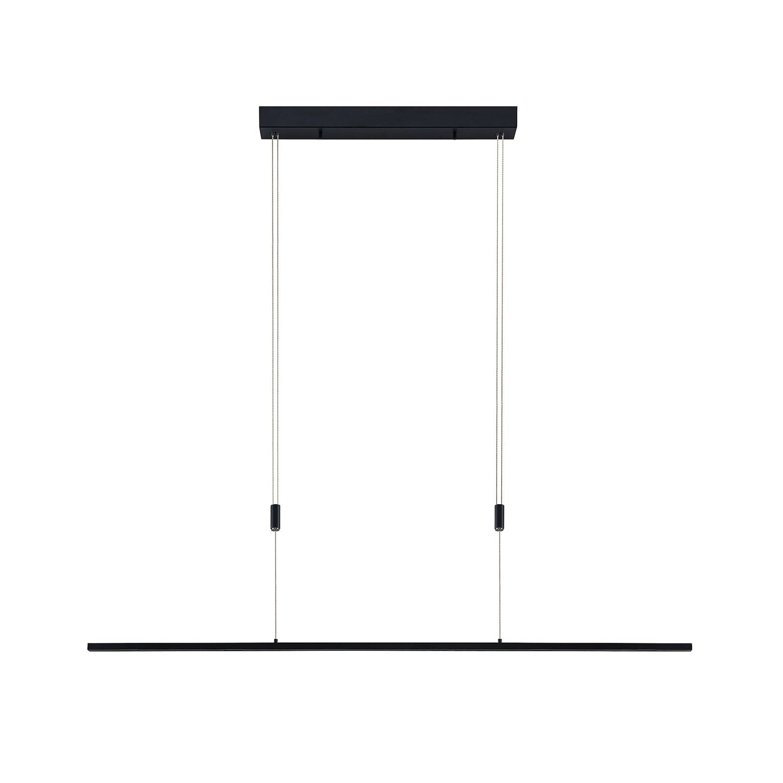 Plafonnier Hofstein 6 Branches Noir - Lustre Moderne Pour Salon, Couloir, Chambre