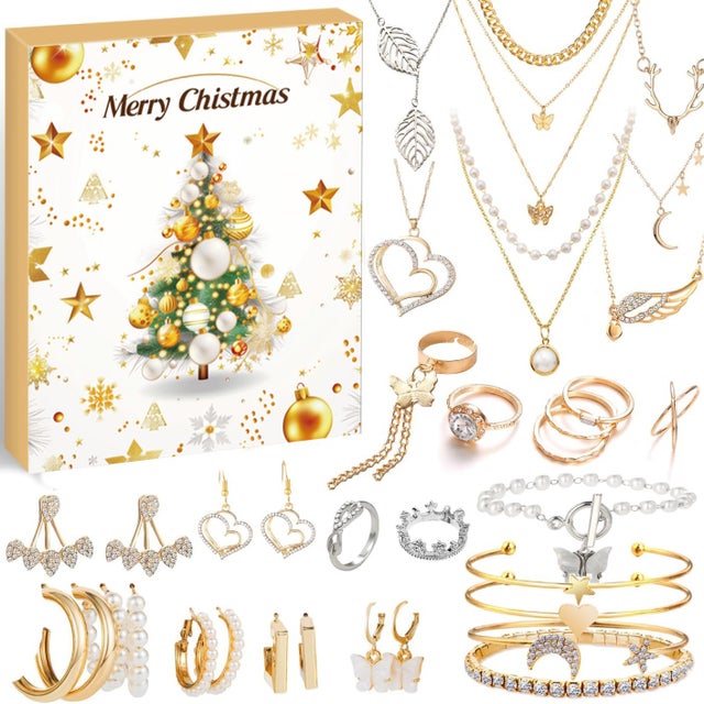 Coffret cadeau bracelet et collier dorés Joy main image 1