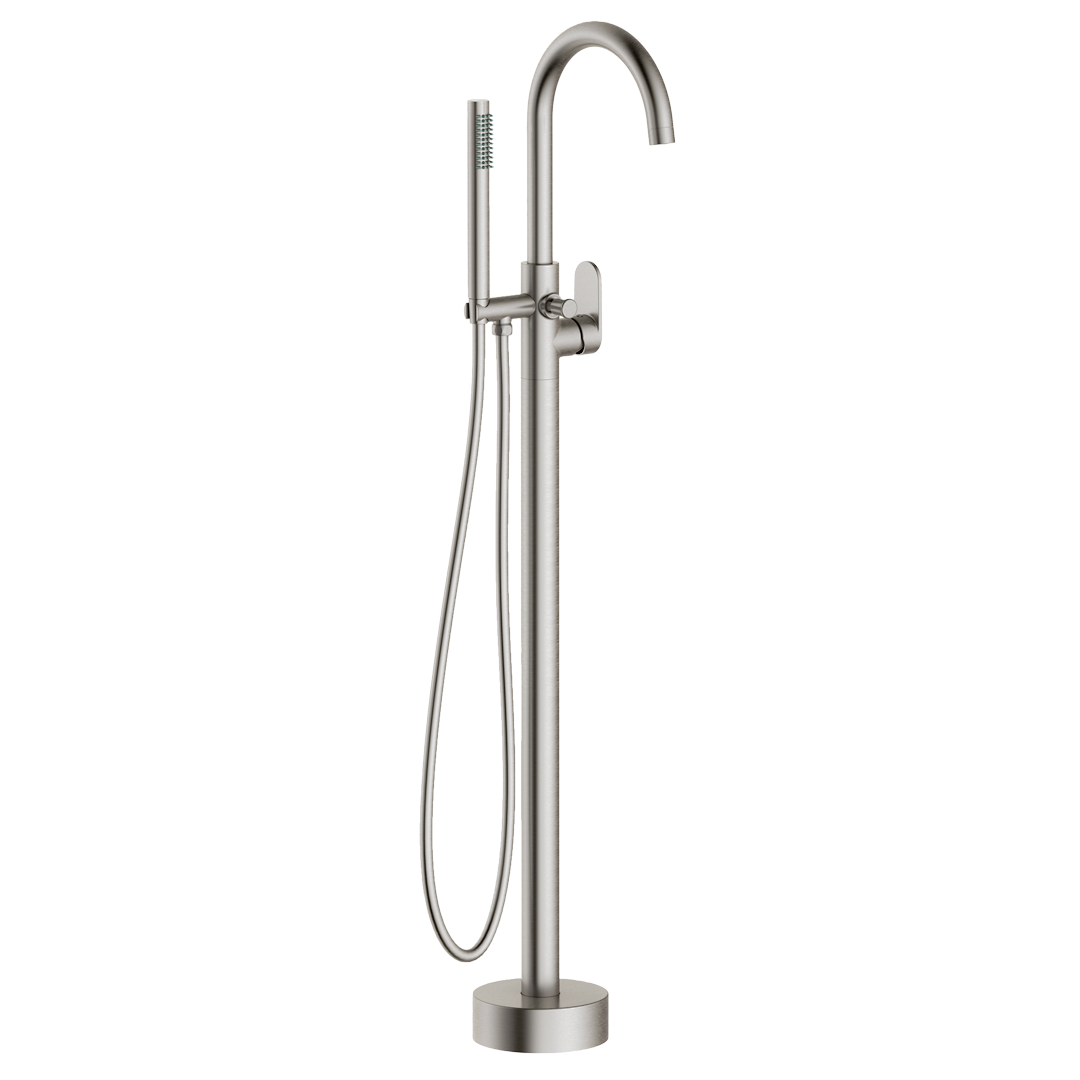 Charme II kolumna mechaniczna do wanny wolnostojącej Wykończenie styl inox