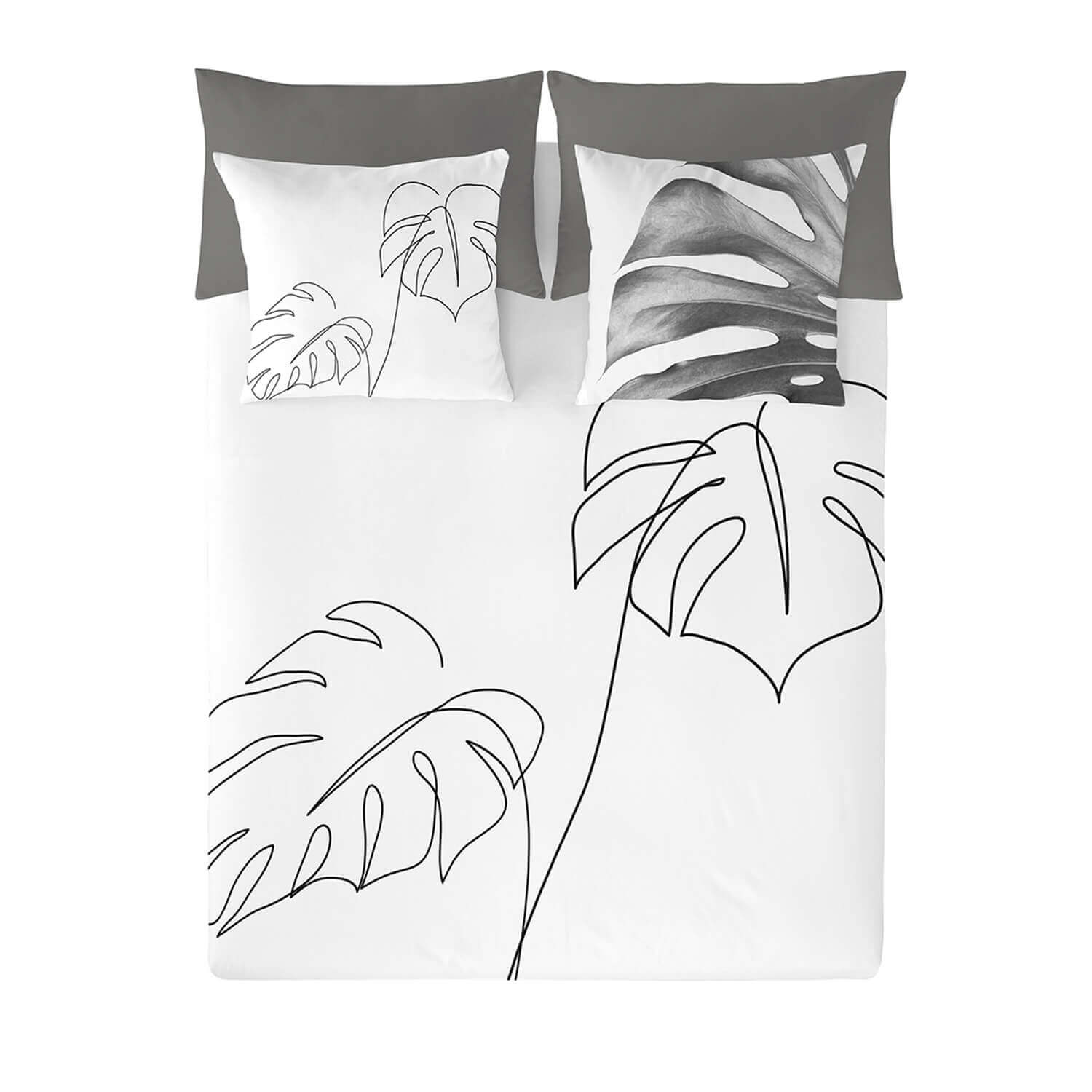 COPRIPIUMINO BIANCO 100% COTONE LETTO 150 - 2